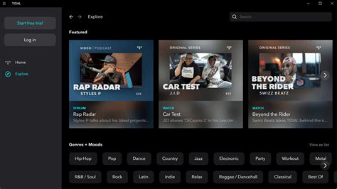 tidal app store